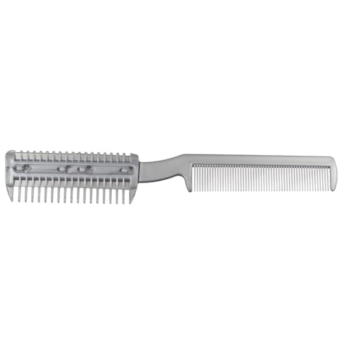 Peine cortadora de cabello Double Edge Barber Razor Comb miniatura 2