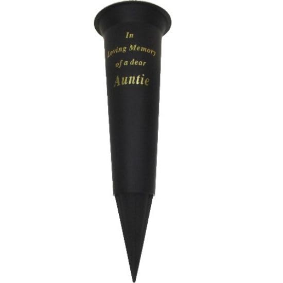Special Graveside Memorial Grave Spiked Flower Vase In Loving Memory Special Memorial Vase for Graves