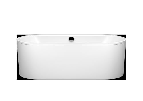 Kaldewei Meisterstück Classic Duo Oval, freistehende Badewanne, 170x75x42 cm, mit Schürze Außenfarbe alpinweiß matt, 113-7, Farbe: weiß-Alpin - 291446410001