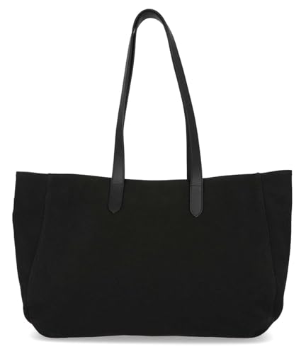 Harley-Davidson Women's H-D Rose Summer Canvas Tote Bag w/Leather Straps, Black3