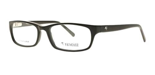 Fatheadz Wallstreet Men's Black Eyewear Frames