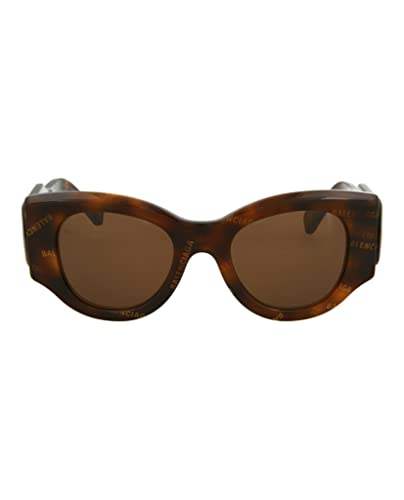 Balenciaga Round/Oval Sunglasses Havana Havana Brown Luxury Eyewear Made In Italy Acetate Frame Designer Fashion for Everyday Luxury