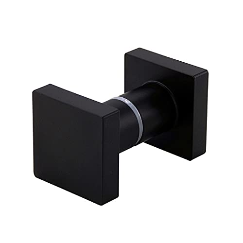 Manija para puerta de ducha de vidrio negro mate 2