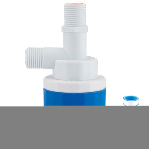 Válvula de flotador, control de nivel de agua automático para tanques | Accesorio de manguera inteligente integrado para piscinas, jardines, estanques y fuentes