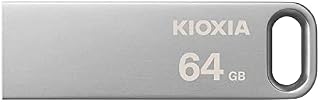 KIOXIA TransMemory U366 USB Flash Drive 128GB 3.0 USB File Transfer on PC/MAC, Metal