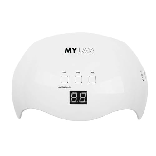 MYLAQ LED Lampe 18W/36W - LED Lampe für Gelnägel - Gel Nagellack - LED Lampe Nägel - Nageldesign - Nagel Lampe - Nagellampe - Nagellack LED Lampe