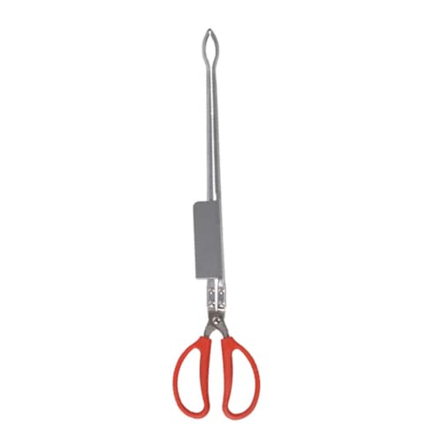 VICASKY Pinza Robusta Per in Acciaio Inossidabile Con Design Antiscivolo Per Granchi e Astici Clip Multiuso Per Pesca e Cucina Domestica