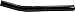 Allstar Performance ALL57016 14" Long 5/8" Bent Tie Rod Tube