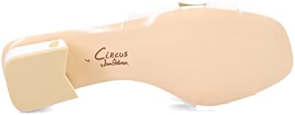Circus NY by Sam Edelman Women's Nia Heeled Sandal Bright White 9 Medium | Image 6