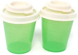 Tupperware Personal Salt and Pepper Shakers in Green