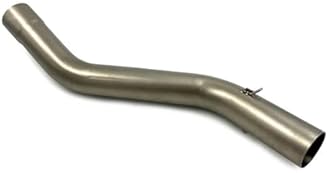 Exhaust Pipe Muffler Motorcycle Exhaust Middle Pipe For Kawasaki For ZX-6R 2009-2014 For ZX-10R 2008-2017 Motorcycle Exhaust Pipe Exhaust System Muffler (For ZX-10R 2008-2010)