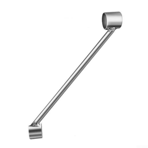 Dobladora de tubos de resorte de alambre de 1632 mm con piezas de plástico de aluminio para doblar tubos de PVC en proyectos de fontanería que requieren precisión y durabilidad (20-25 mm)