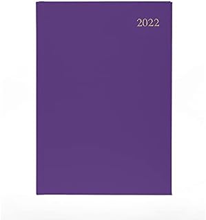 Collins Essential A5 Week to View 2022 Diary - Purple