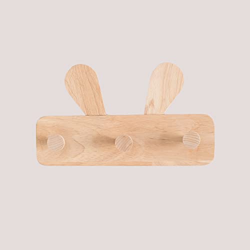Perchero de Pared en Madera Buny Style Kids NIÑOS