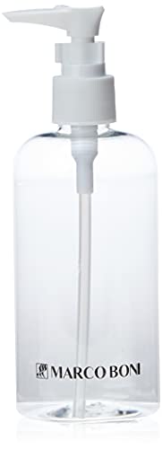 Marco Boni Porta Líquido Pequeno 240 Ml Válvula Pump Com Trava 1530 Transparente