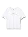 Produktbild Tommy Jeans Damen Tjw Modern Linear Logo Tee T-Shirt, Weiß (White Ybr), 32 (Herstellergröße: X-Small)