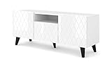 Photo Gallery homlando mobile tv diuna 145 cm 2d1k su gambe – moderno supporto tv – tavola tv – credenza per camera da letto o soggiorno lucido (bianco lucido su gambe nere) Photo Gallery homlando mobile tv diuna 145 cm 2d1k su gambe – moderno supporto tv – tavola tv – credenza per camera da letto o soggiorno lucido (bianco lucido su gambe nere)
