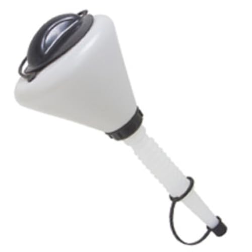 Entonnoir plastique Lisle 19832 de 1,6 quart avec couvercle et bec verseur