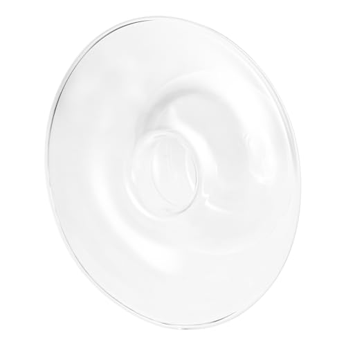 Happyyami Plate Decorative Tableware with Dry Ice Smoke Effect Unique Artistic Design for Home Hotel Cocktail Drinks Versatile Dinnerware present Option