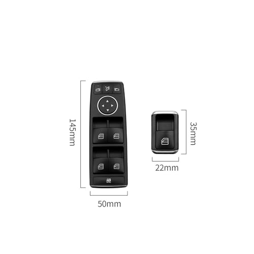Bouton de commande lève-vitre Mercedes résout blocage vitre W166 1669054400 - 5