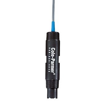 Sonde pH in-line Cole-Parmer Tuff-Tip avec raccordement graphite et capteur ATC