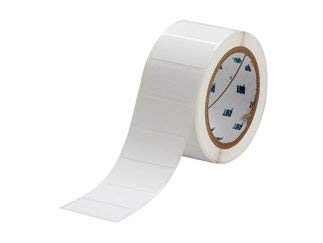 BRADY THT-17-423-3 THT Series 2"x 1" White Permanent Polyester Thermal Transfer Labels 3K/Roll - 1 item(s)