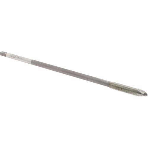 Hertel Extension Tap, 1/4-28 UNF, 2 Flutes, High Speed Steel, Spiral Point, Plug Chamfer, 6