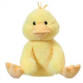 Apricot Lamb - Peluche de Pato de Terciopelo de 30 cm - Juguete para Niños y Bebés - Para Jugar, Regalo y Acurrucarse - Acogedor Pato de Peluche