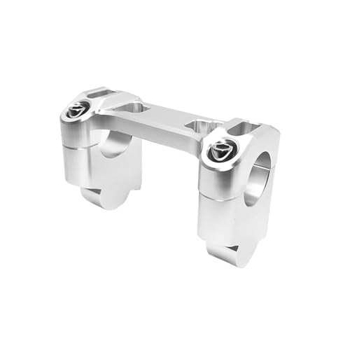 Réhausseurs de guidon en aluminium argent pour BMW R1250GS et R1200GS Adventure
