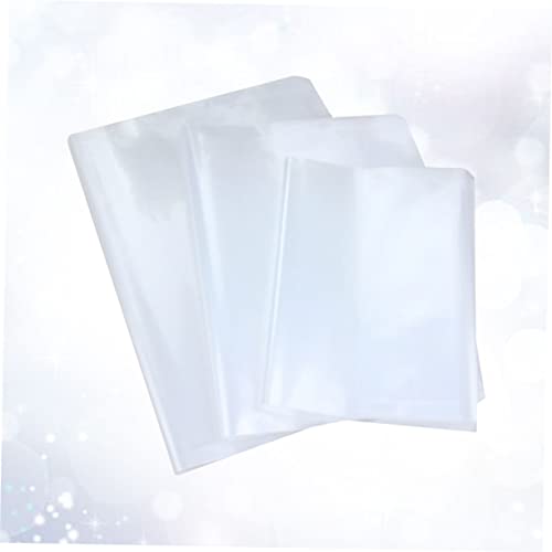 Operitacx 30 Pçs Slipcase Livro De Exercícios Transparente Capa De Plástico Manga Contra Desgaste Ág