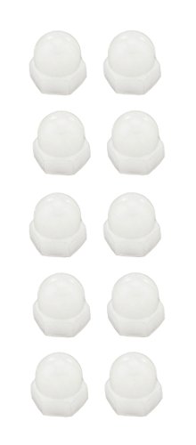 Hutmuttern Hutmutter M3 Sechskant Kunststoff 10 Stück (0115)