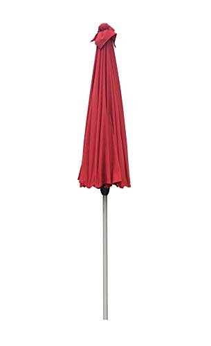 SORARA® Shanghai Parasole da Giardino, Rosso, ø