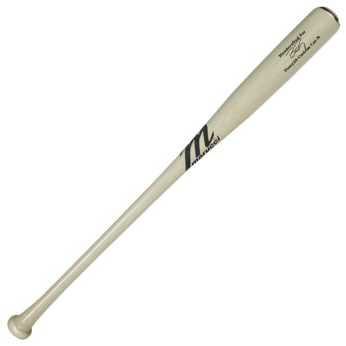 MARUCCI POSEY28 Maple PRO Model Whitewash Wood Baseball BAT, 32