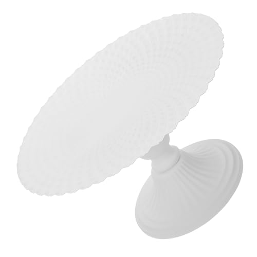 Milisten Présentoir à Gâteaux en Fer Blanc Pieds, Plateau Alimentaire pour Desserts et Fruits, Plateau de Service Vintage pour Table de Salon et Occasions...