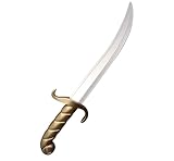 16' PU Foam Pirate Sword Prop -Medieval Pirate Fake Dagger Role-Play Costume Accessory for Halloween Cosplay Kids and Adults (Pirate Sword, One-Piece)