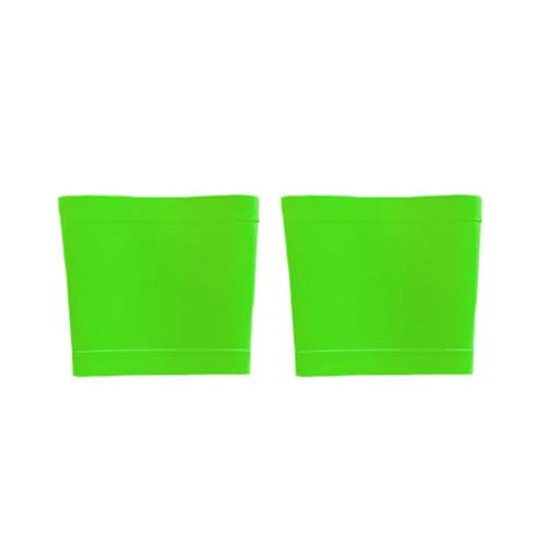 1 par de espinilleras de silicona, soporte práctico para espinilleras para fútbol, correr, ciclismo, deporte