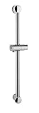 Länge: 600 mm \'aquaSu® Brausestange Lago  60 cm  Ø 25 mm  Wandstange  Duschstange  Brausehalter  Chrom