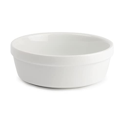 Olympia Whiteware Round Pie Bowls 41X119X119mm Porcelain Kitchen Dish 6pc