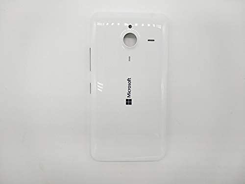 Colorful Battery Door Back Cover Housing Case for Nokia Microsoft Lumia 640XL 5.7 Inch with Power Volume Buttons - (Color: Black)
