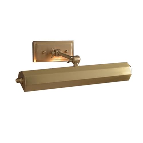 FZL02068LM Aplique Lámpara de pared con luz relleno, pintura al óleo, obra arte vintage, ángulo ajustable, for pasillos, galerías y bibliotecas Lampara Pared