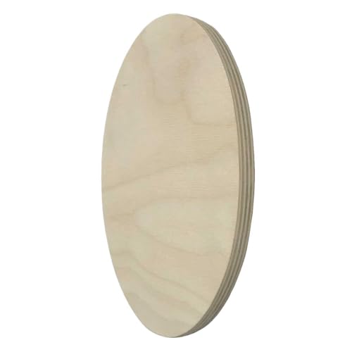Trekell Raw Baltic Birch Ellipse Panel - 1/2