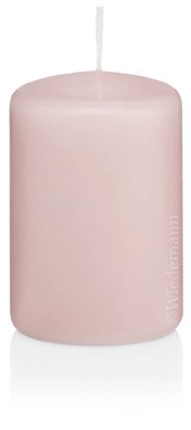 6 Stumpen Kerzen Rose 20 x 8 cm (H x D) 100% Paraffin Wachs in geprüfter RAL Kerzen Qualität von Wiedemann Kerzen Deutschland zur Deko, Party, Hochzeit, Weihnachten Cover