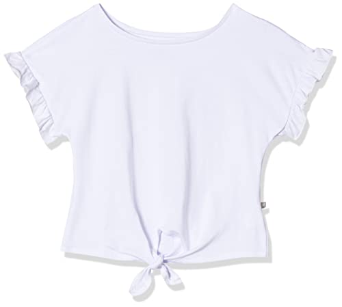 Blusa Básica Infantil Menina Manga Curta Branco 014