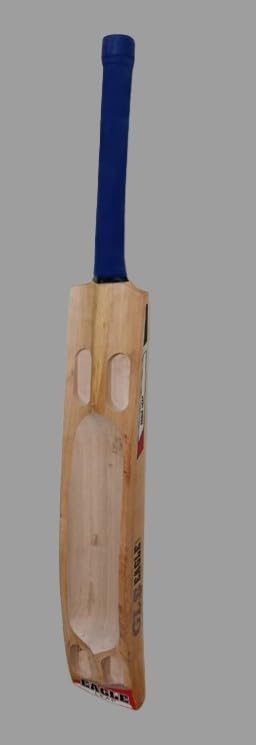 Image of Eagle Leap Super Premium Kasxhmir Willow Doulbe Blade Diamond Scoop Hard Tennis Ball Cricket bat|Light Weight (Blade Thickness 50-60MM) (ELSPX KWDBDS)
