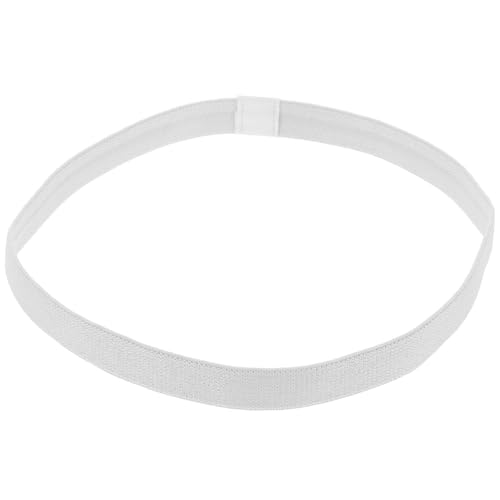 CLISPEED Diadema Deportiva Elástica para Mujer Banda Transpirable y Antideslizante para Sudor Cinta Flexible para Yoga y Fitness Blanca Accesorios Deportivos para Entrenamiento