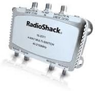 RadioShack Radio Shack Radio Shack Satellite Passive 4 way Multi Switch for dual-LNB Systems and Antennas