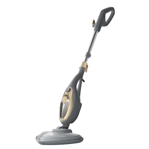 SUPERLEX Steam Mop and Handheld Steam Cleaner 12-in-1 Floor Steamer with 20s Fast Heat for Floors, Carpets, Windows, Blinds & Upholstery Chemical-Free Cleaning Electric Mop