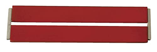 Frey Scientific Painted Steel Bar Magnets - Pack of 2 - Red