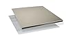 INOXLM Tagliere Spianatoia per impastare Piano da Lavoro in Acciaio Inox Varie Misure per Cucina, Bar e Ristorante (60x50 Piega 2 cm)