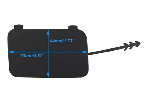 Cache-crochet de remorquage perdu pour Q5 2008-2017 ? Solution marron gauche 8R0807449 - 5